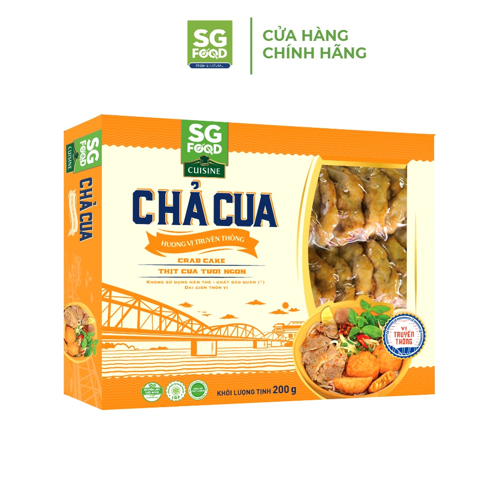 Chả Cua SG Food Hương Vị Truyền Thống 200g