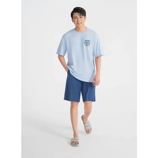 Bộ cotton cộc tay mặc nhà nam Canifa