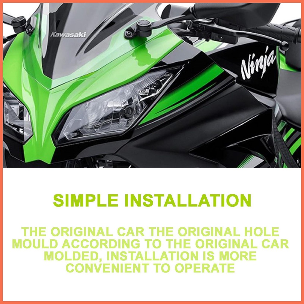 Cánh Gió Động Cơ Cho Xe Mô Tô Kawasaki Ninja 300 Ninja 250 NINJA300 / 250 burbvn