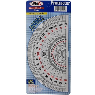 Thước dẻo đo độ lớn 180 độ WinQ (No-8)