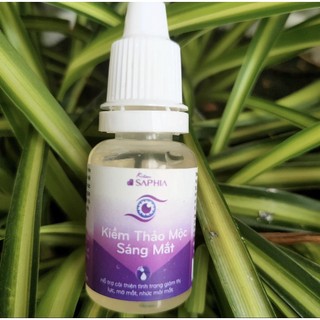 Nước kiềm nhỏ mắt saphia - kiềm sáng mắt quy nguyên 10ml