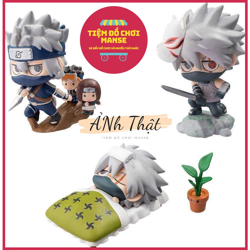 Mô Hình Chibi Naruto Kakashi Siêu Dễ Thương - Tiệm Đồ Chơi Manse