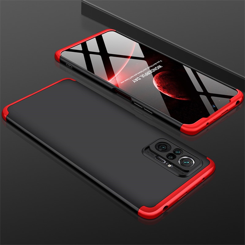 Ốp Điện Thoại Chống Sốc Bảo Vệ 360 Độ 3 Trong 1 Cho Xiaomi Redmi Note 10 pro Note 10 pro 10PRO Mi 9t pro Note 10 4G
