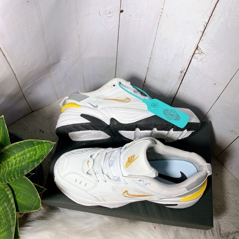 Giày sneaker nam nữ tekno m2k xám bạc chuẩn da đẹp - Fullbox 629
