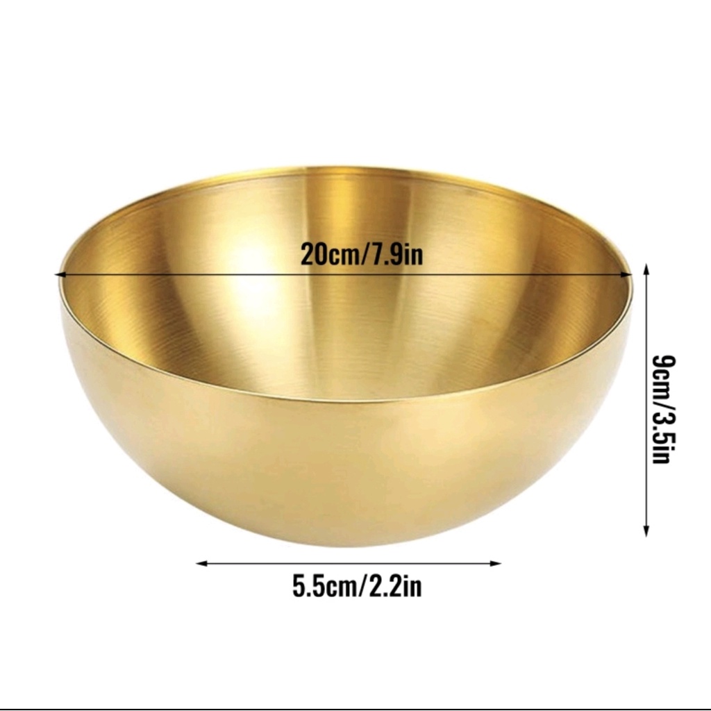 Tô vàng, bát vàng chuyên dùng trong spa thẩm mỹ hoặc phun xăm