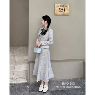Set dạ đuôi cá tiểu thư 🎀