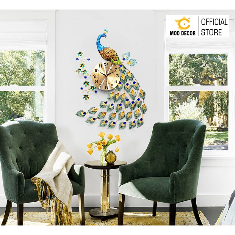Đồng hồ treo tường trang trí công phượng MOD Decor, Lianzhang mã 916