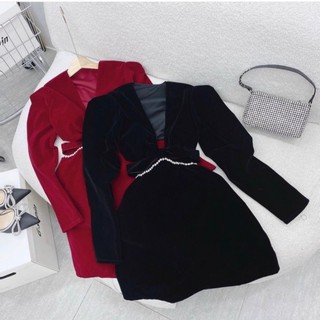 ĐẦM BIGSIZE CUT EO ĐÍNH ĐÁ SANG TRỌNG(L-2XL)