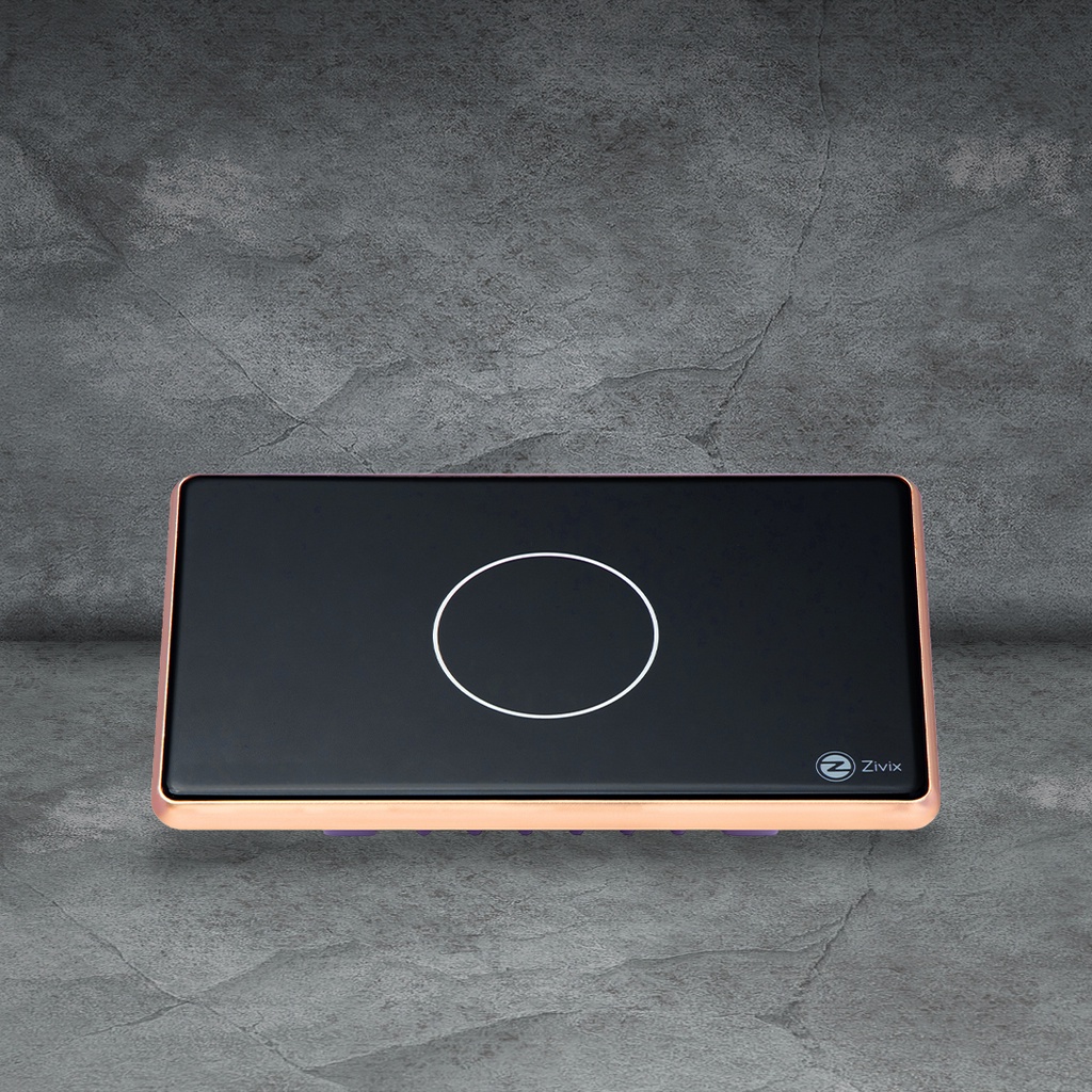 Công tắc thông minh Zigbee chính hãng ZIVIX viền nhôm bo cong cao cấp