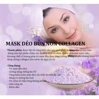 [XẢ KHO] MẶT NẠ BÙN NON COLLAGEN 1kg