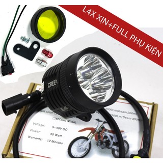 Đèn trợ sáng l4x cree chính hãng