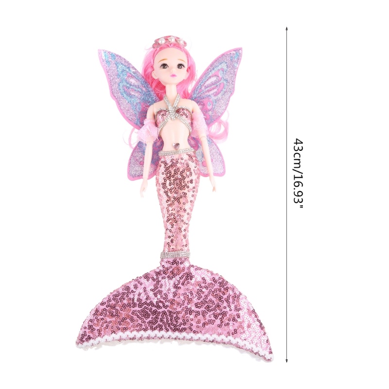 Búp Bê Công Chúa Mắt To 3D Có Thể Di Chuyển 47cm