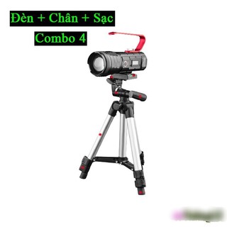 Đèn soi phao 4 bóng 3 chế độ chất lượng cao benxiang aa19 - pkd01