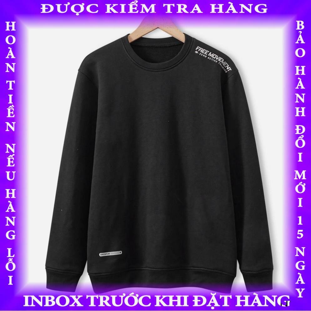 Áo Nỉ Nam Thiết Kế Tinh Tế Hiện Đại Cao Cấp Thời Trang ZERO thihoa