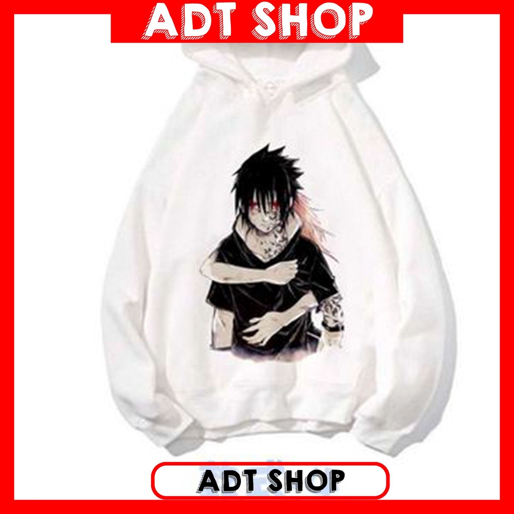 Áo Hoodie Anime Naruto trắng Cực CHẤT