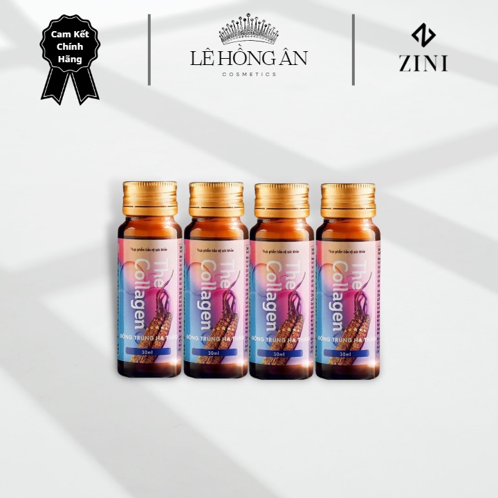 Nước Uống Collagen Đông Trùng Hạ Thảo Collagen Uống Đẹp Da Giữ Dáng Hộp 8 Chai