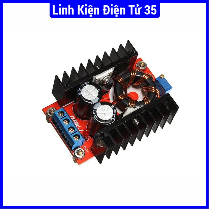 Module tăng áp Boost DC-DC 10A 150W In 10-32V / Out 12V-35V chất lượng