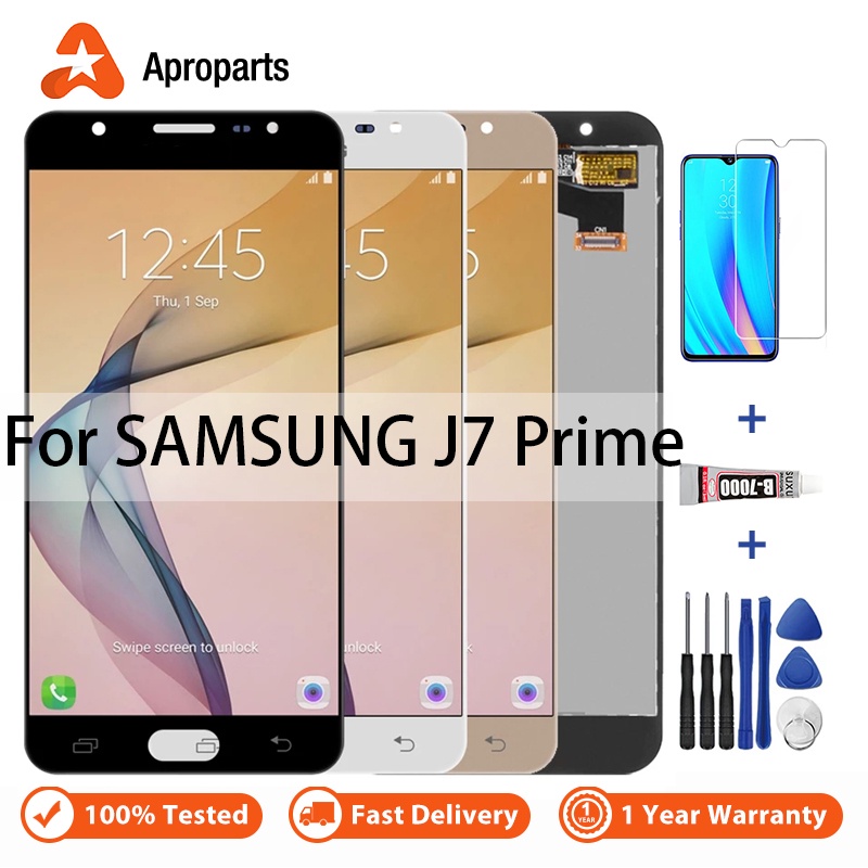 Lcd Cho Samsung Galaxy J7 Prime G610 G610F SM-G610Y Màn Hình Hiển Thị Bộ Số Hóa Cảm Ứng Thay Thế