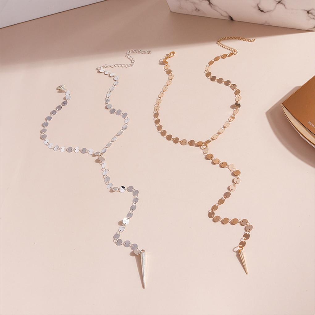 Vòng cổ Dáng Dài Đính Đá Lấp Lánh Thời Trang Dự Tiệc