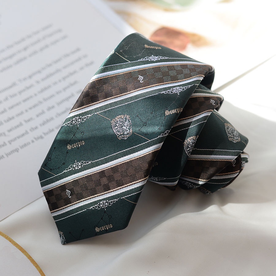 Cà Vạt Đồng Phục Phong Cách Preppy Cho Nam Nữ