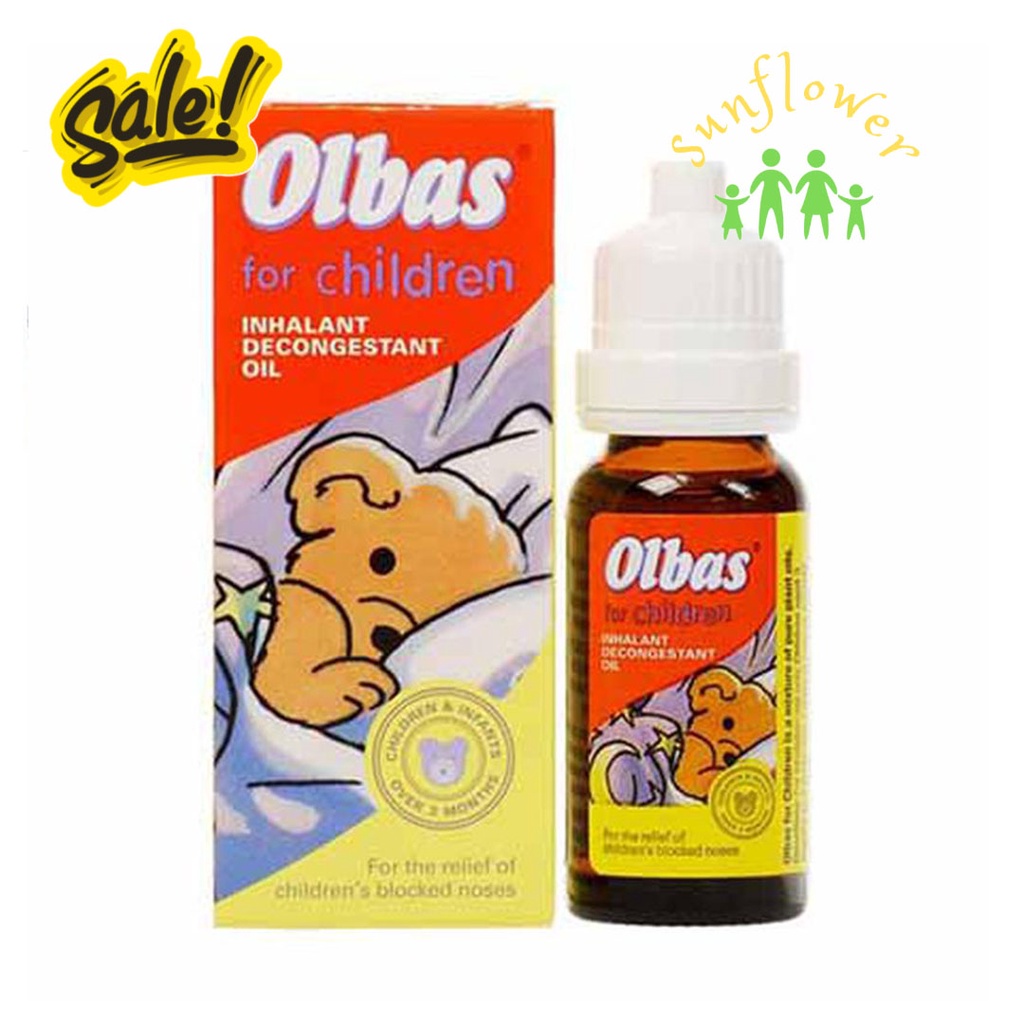 Tinh Dầu Chống Cảm Giảm Nghẹt Mũi Olbas Oil 10ml Của Anh cho bé từ 3 tháng tuổi