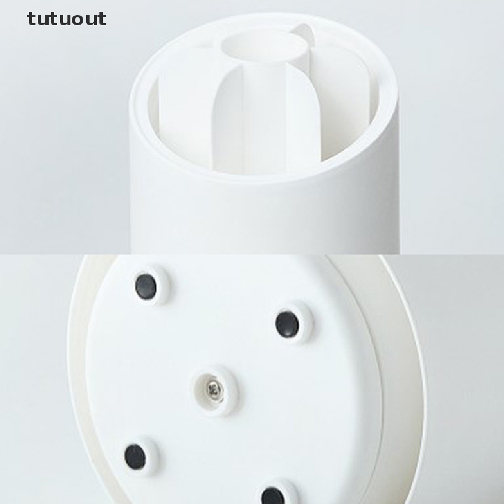 Bộ Dụng Cụ tutuout 360 Độ° Hộp Đựng Cọ Trang Điểm Để Bàn Chống Bụi Tiện Dụng