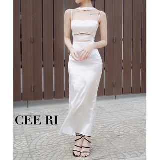 CEE RI - Váy khoét eo cao cấp dáng dài ( Ảnh Thật - Chính Chủ )