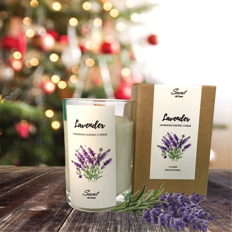 Nến thơm Oải hương Lavender Candle