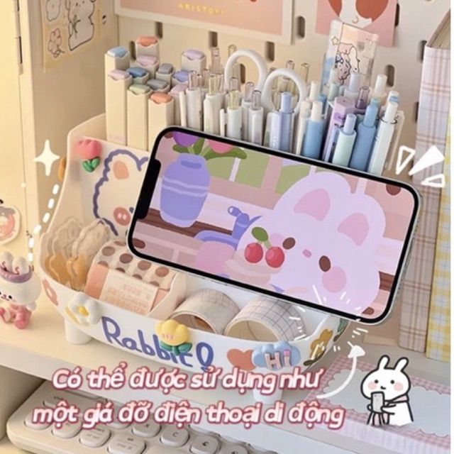 Hộp Đựng Bút Đa Năng Sức Chứa Lớn Kiểu Dáng Dễ Thương