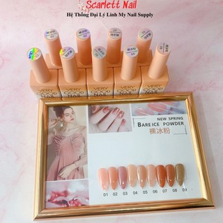 Set sơn thạch very good nail 9 chai 24 chai 60 chai 120 chai nhiều tone màu thời thượng kèm bảng màu