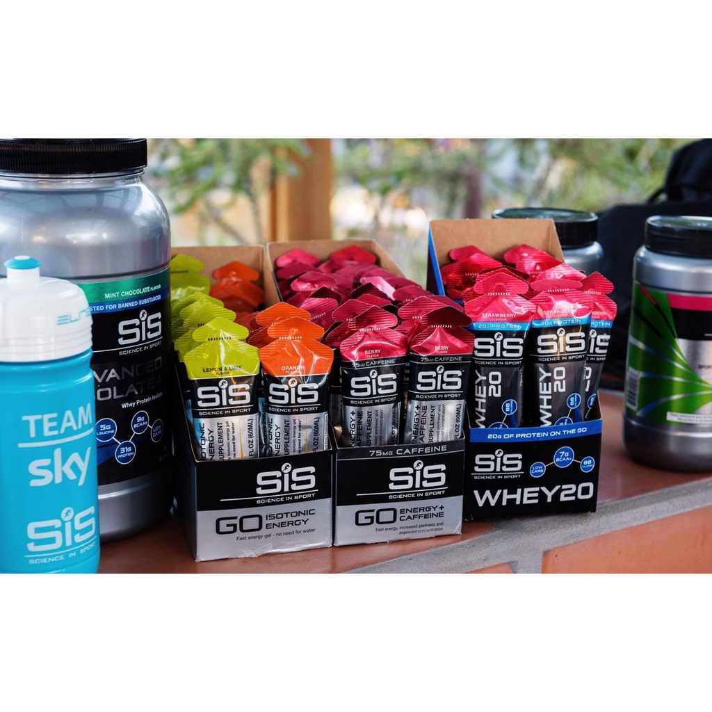 GEL SIS | Made in UK Gói Gel Năng Lượng Go Isotonic Energy Gel - Nhiều vị lựa chọn