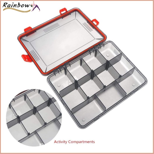 Hộp Đựng Phụ Kiện Câu Cá Đa Năng Có Thể Điều Chỉnh Chống Thấm Nước