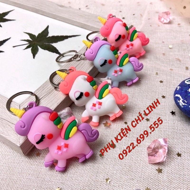 Móc Khoá Kì Lân Mẫu Mới Dễ Thương - Móc Treo Cỡ Lớn/ Đủ 4 Màu_M03