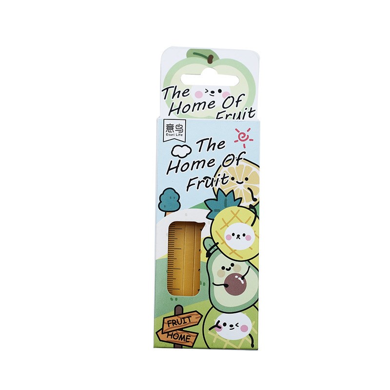 Set 30 Thẻ Đánh Dấu Trang Sách Hình Trái Cây Dễ Thương