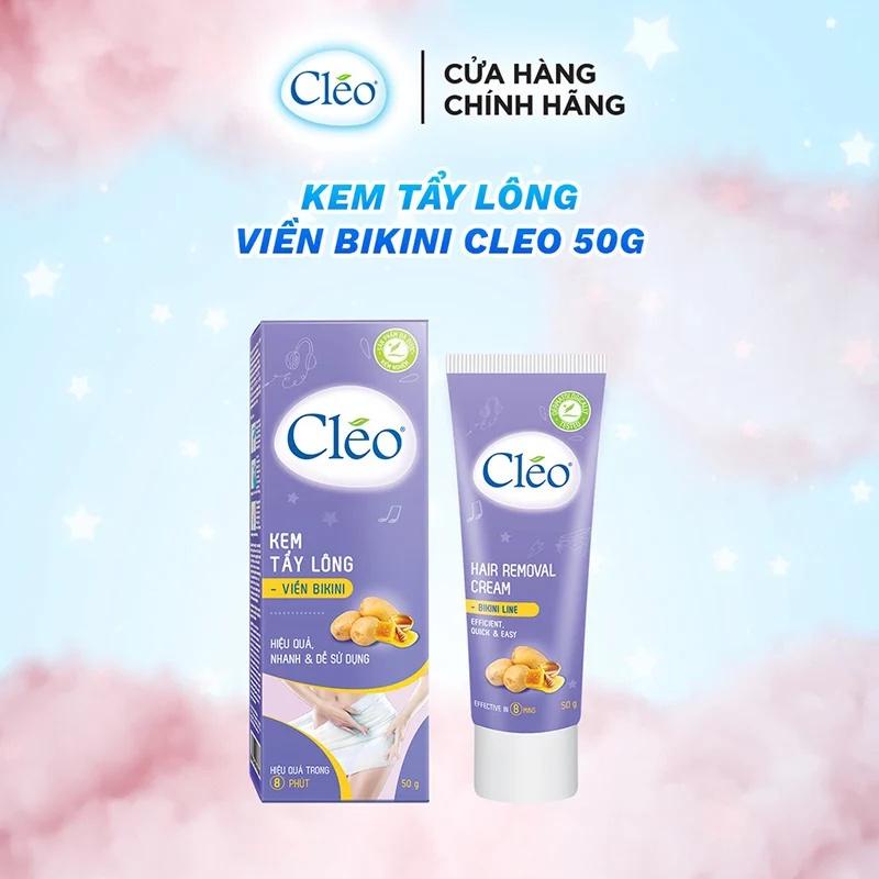 [Che Tên] Kem Tẩy Lông Viền Bikini Cléo 50g Hiệu Quả, An Toàn, Dễ Sử Dụng