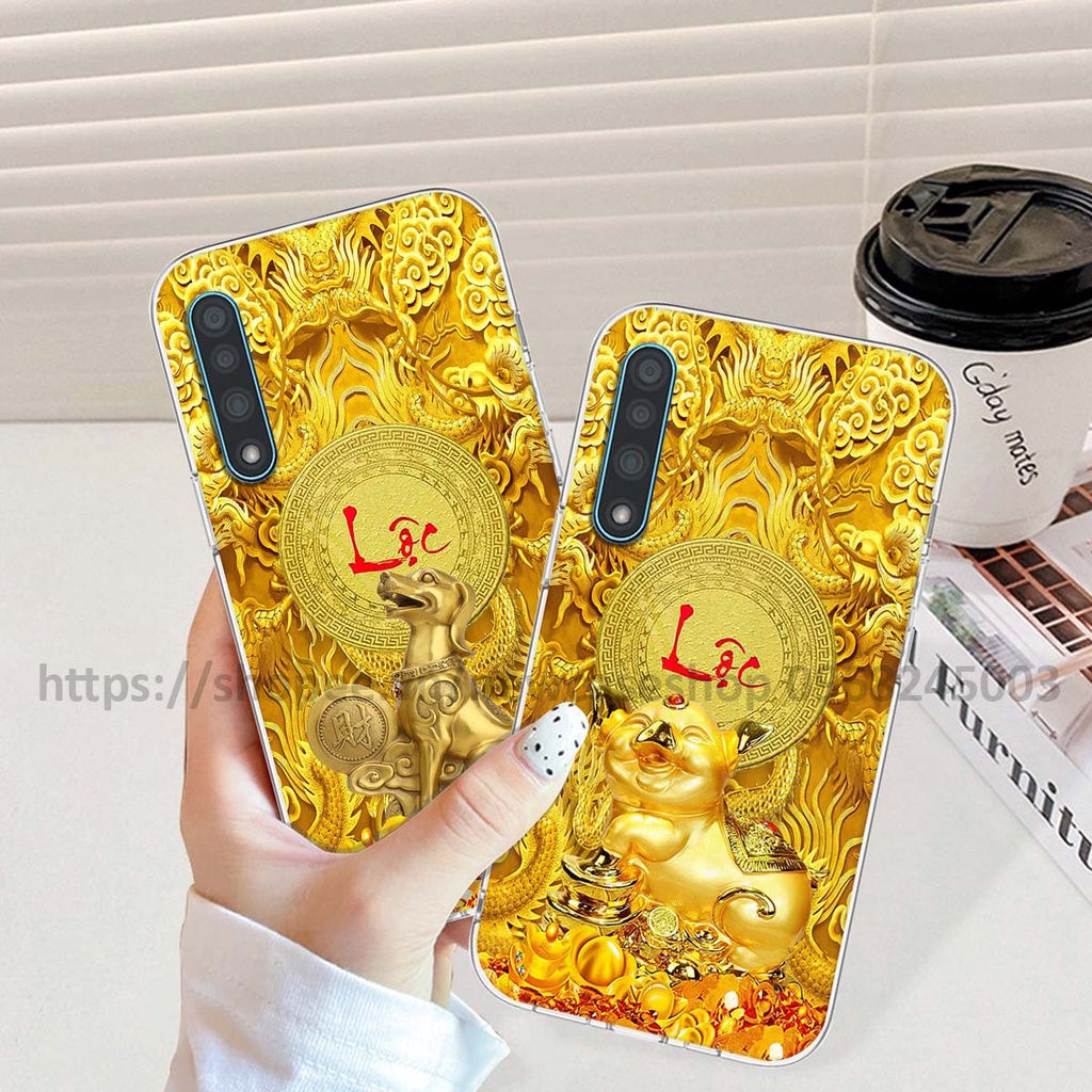 Ốp Vsmart Live in hình 12 Con Giáp Tài Lộc 3D