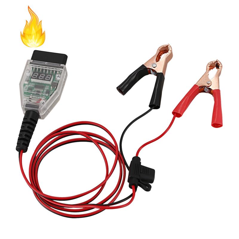 Dây Cáp Mở Rộng Thay Thế Cho Pin Kiểm Tra Bộ Nhớ Xe Hơi 5A OBD2