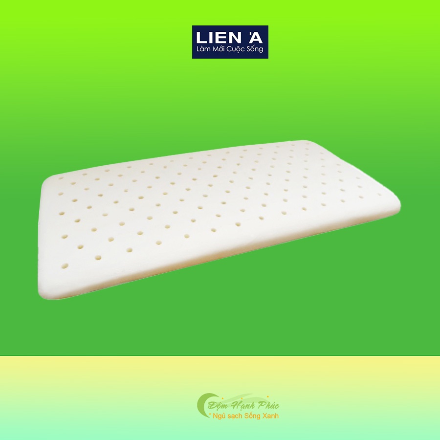 Gối cao su trẻ sơ sinh Liên Á Oval 17x35x2cm