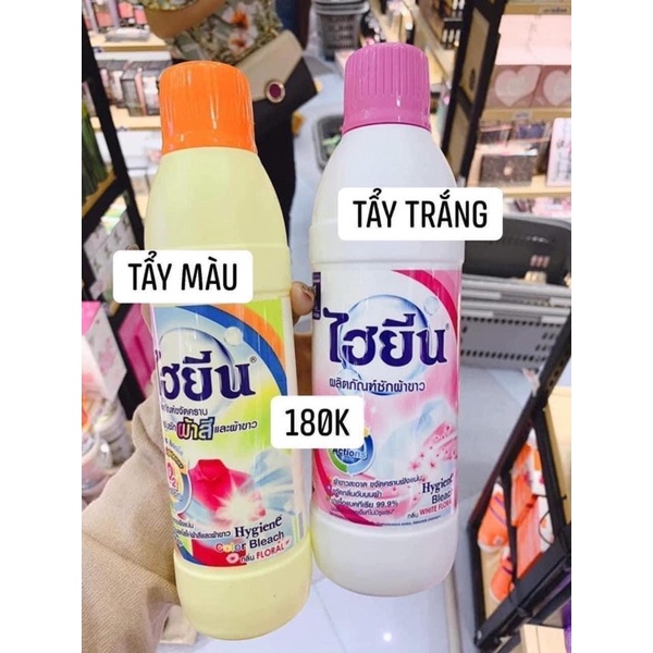 Tẩy quần áo Hygiene Thái Lan