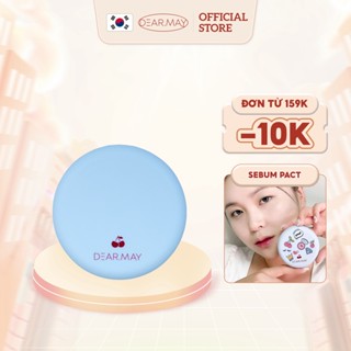 Phấn Phủ Dạng Nén Kiềm Dầu Dearmay California Cherry Sebum Pact 12g