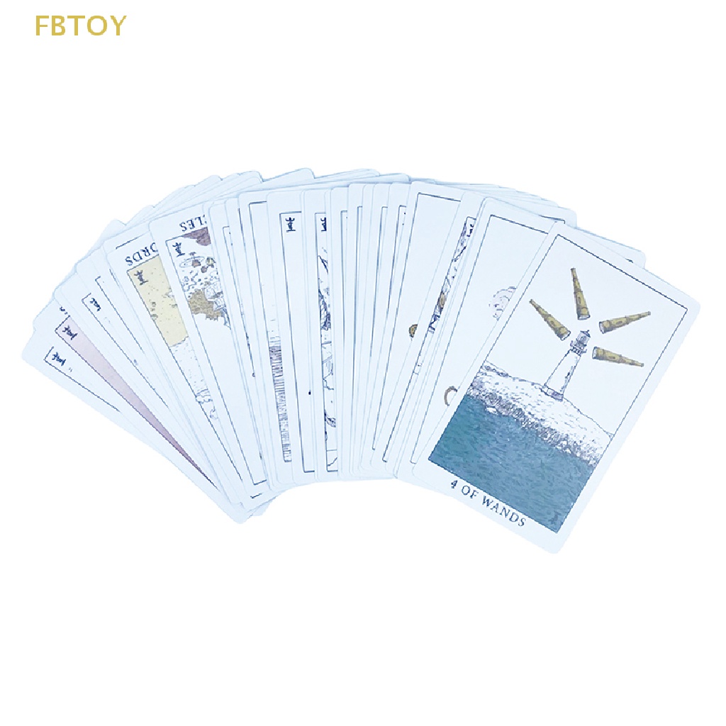 Bộ Bài Tarot Fate Divination 12 * 7CM