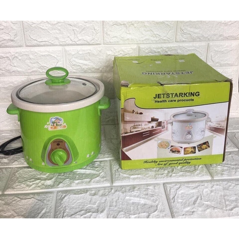 Nồi kho cá, nấu cháo chậm đa năng Jetstarking