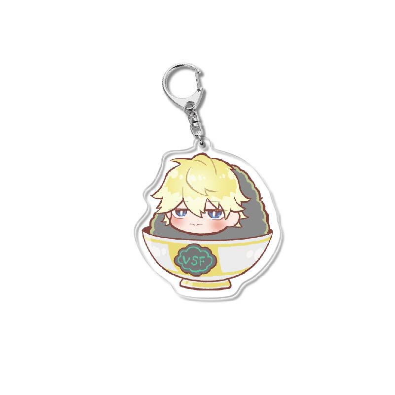 Móc Chìa Khóa Bằng Acrylic In Họa Tiết Hoạt Hình Mysta Ike Vox Shu Luca Gi ST1 Luxiem NIJISANJI Vtuber