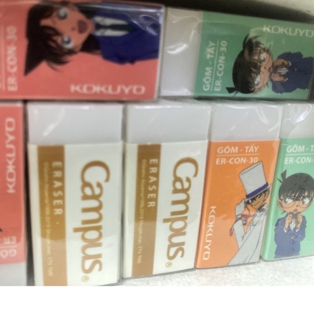 Tẩy Campus Conan ER-CON-30 (Mẫu Bao Bì Giao Ngẫu Nhiên)