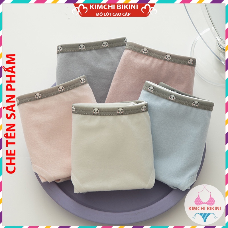 [Thanh Lý] quần si lit nữ Cotton mịn cạp hình dễ thương KIMCHIBIKINI quần xip nữ cute mềm mại xinh đẹp QL072