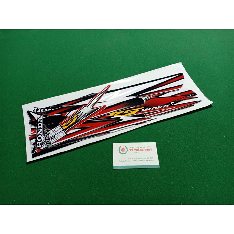 Tem RSX 110 Đen VT (Bộ)