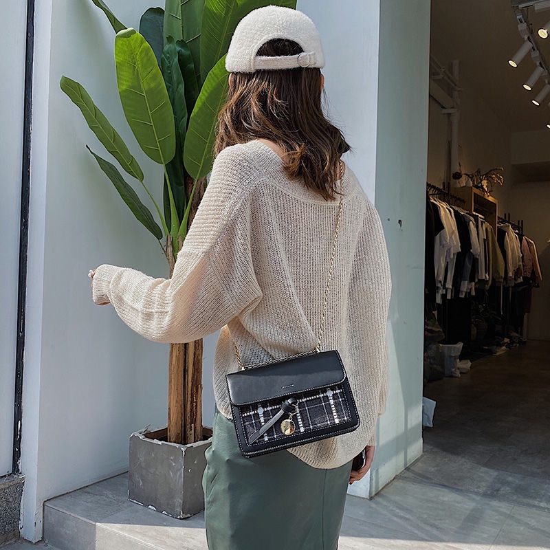 Mischa Túi Đeo Chéo Vai Bằng Da PU Phong Cách Phương Tây Thời Trang