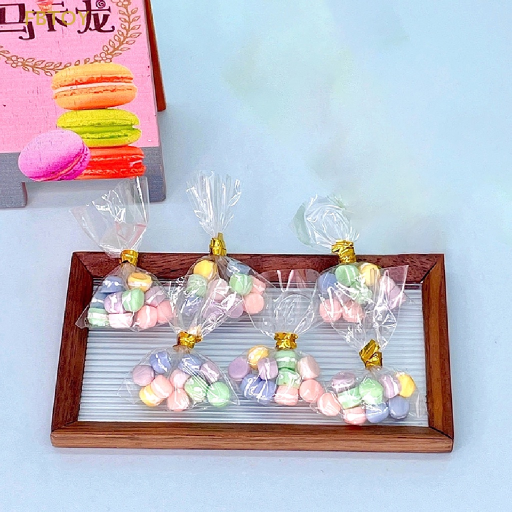 1 Túi Đựng Bánh Macaron Tỉ Lệ 1: 12 Trang Trí Nhà Búp Bê