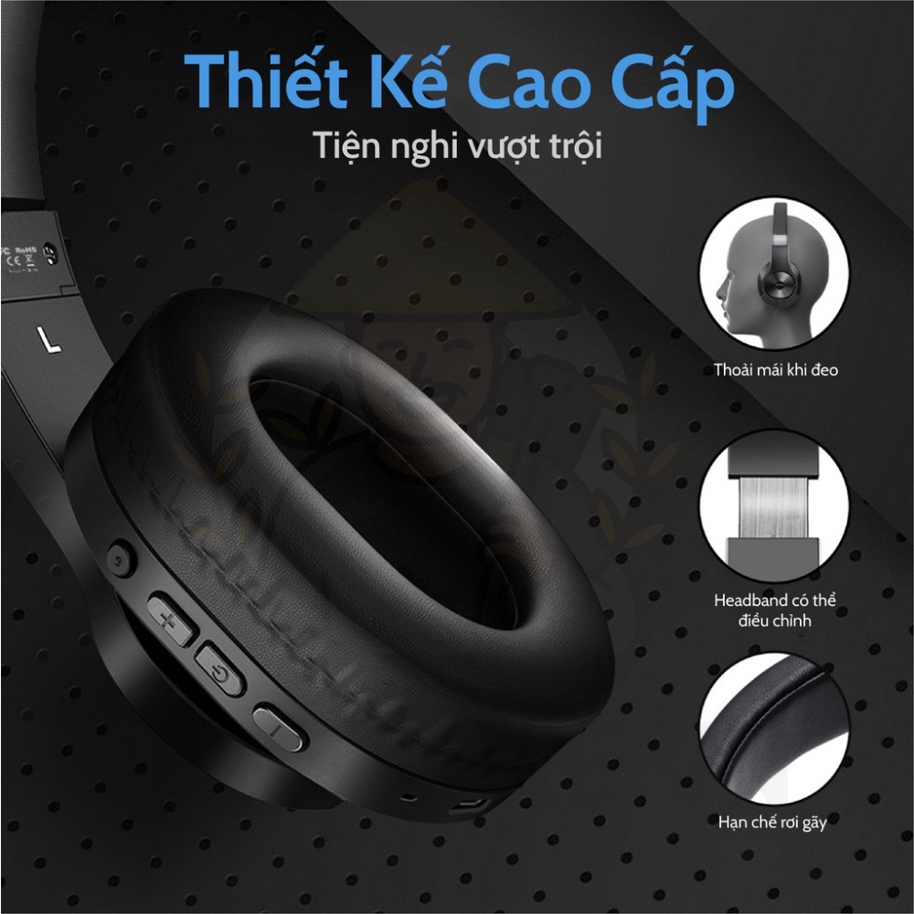 Tai Nghe Bluetooth Headphone OneOdio JS18 - Driver 40mm, Nghe Nhạc Đến 20H - Chính Hãng  BH 12 Tháng