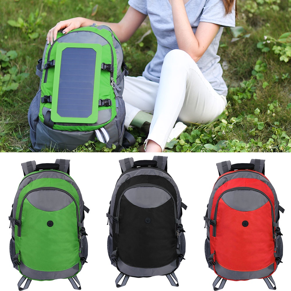 Có thể bán buôn Ngoài trời Unisex Phí năng lượng mặt Du lịch Ba lô Túi đeo vai cho Đi xe đạp bộ đường dài Cắm trại Vermont055 Hàng giao ngay